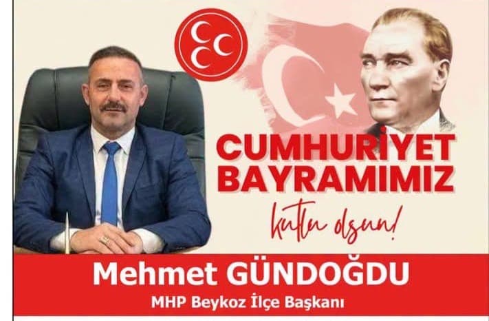 Melih Gündoğdu: Cumhuriyet Bayramımız kutlu olsun